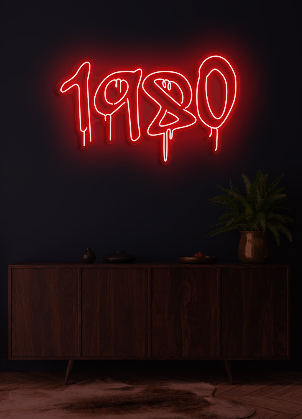 1980 - LED Neon skilt