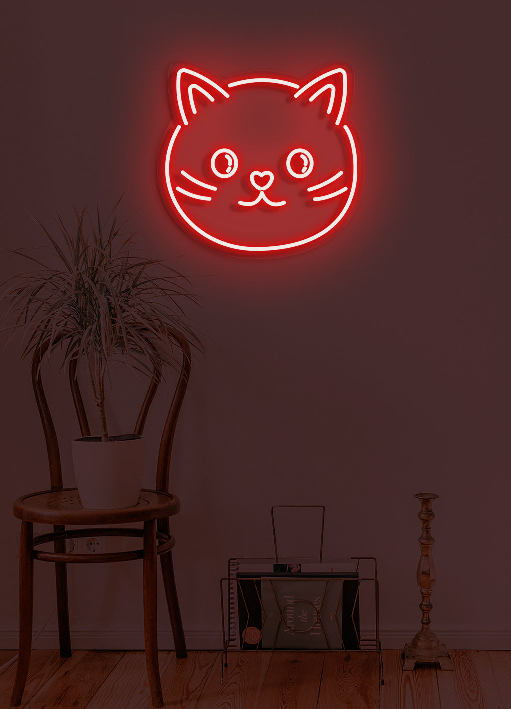 Cat - LED Neon skilt