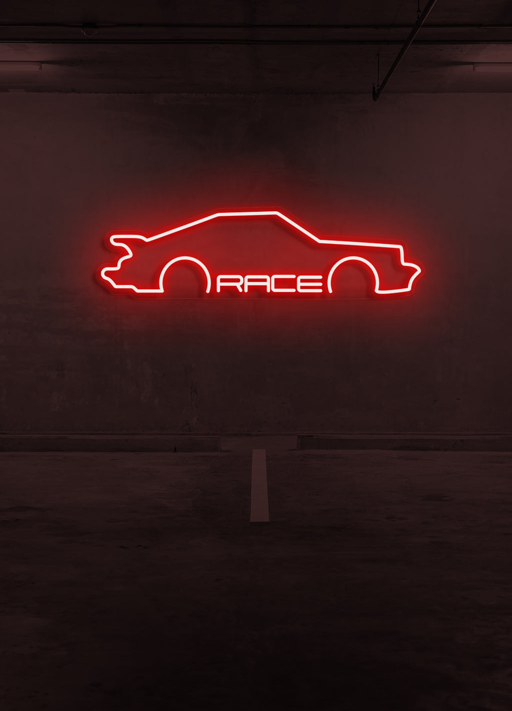 Race - LED Neon skilt