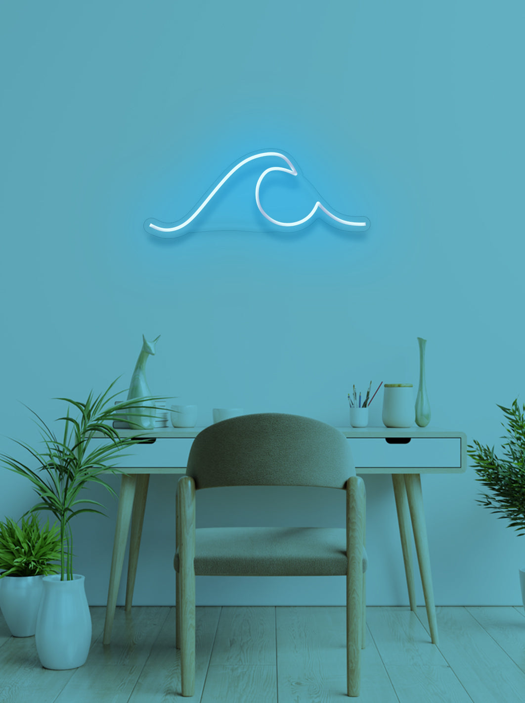 Waves - LED Neon skilt