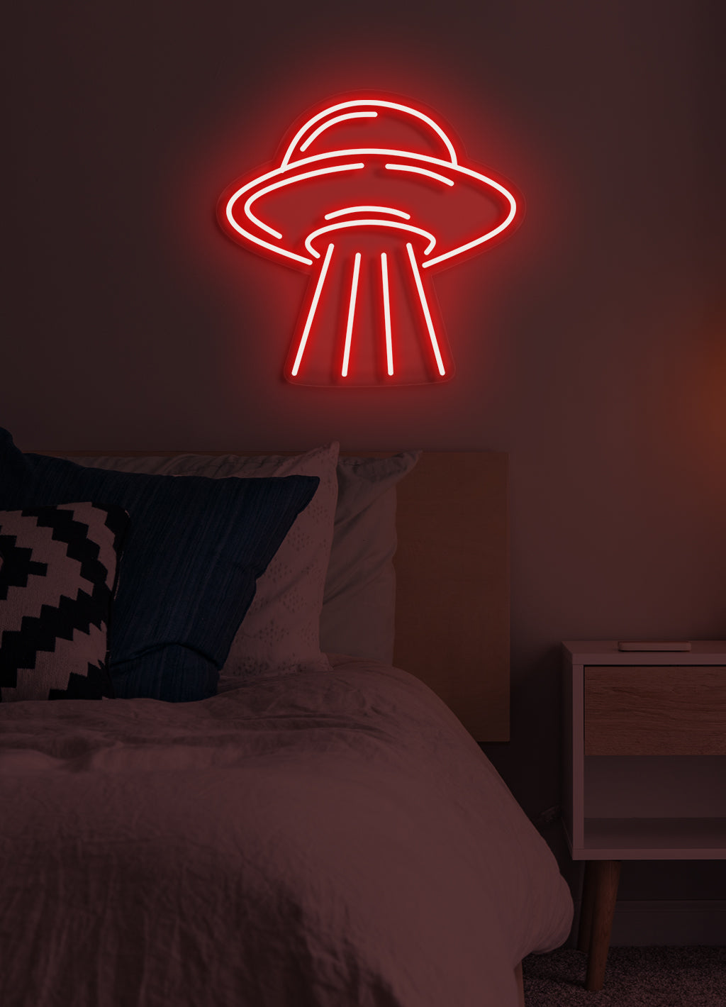 UFO - LED Neon skilt