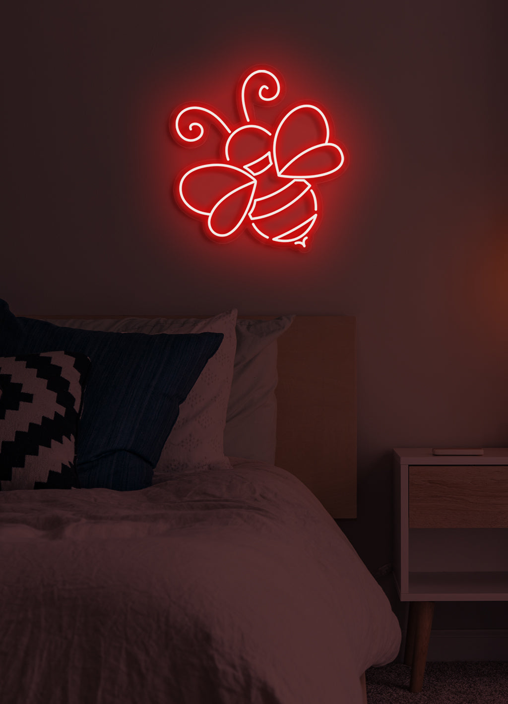Bee - LED neonskylt