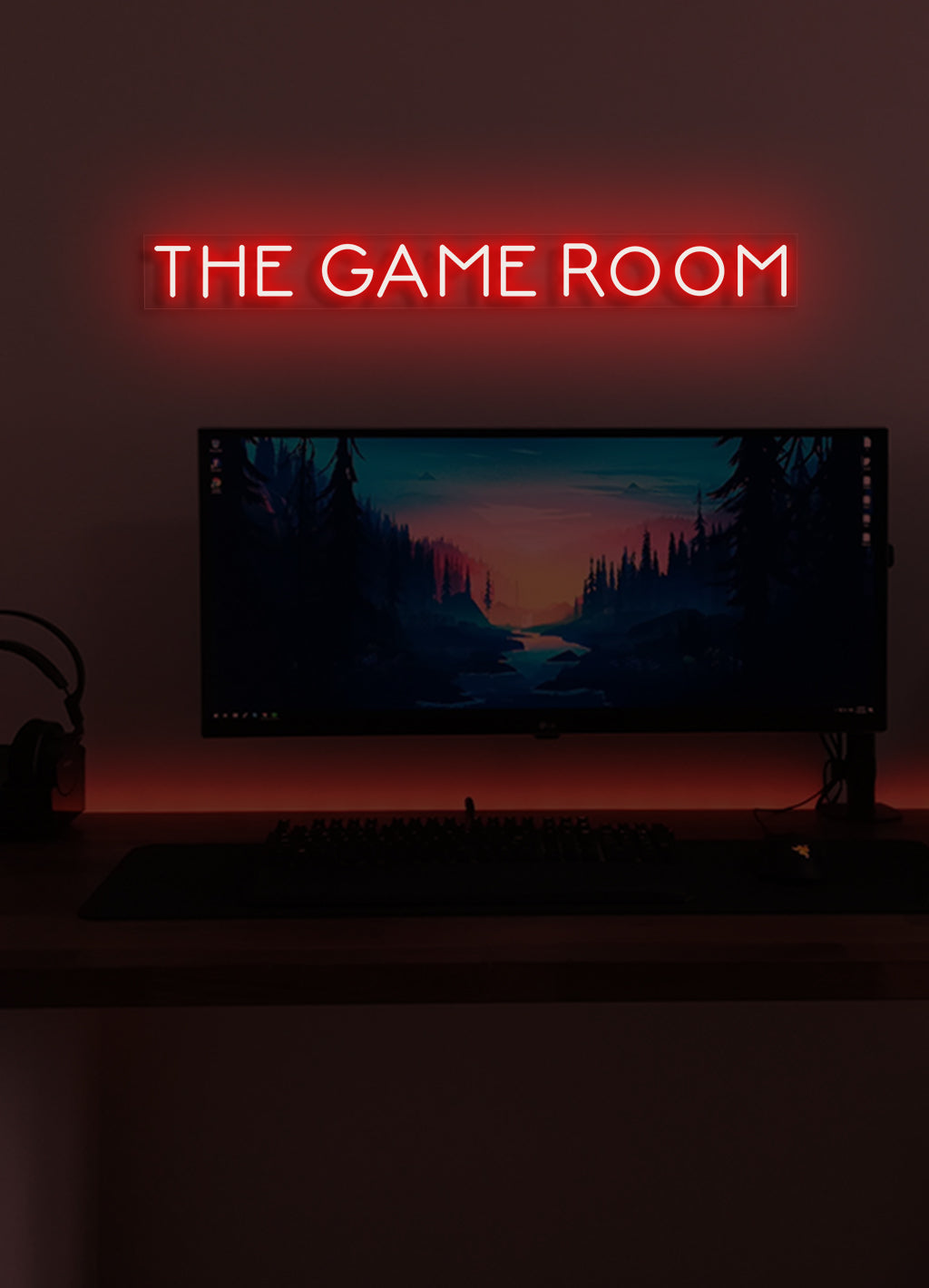 The game room - LED Neon skilt