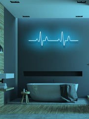 Heart beat - LED Neon skilt