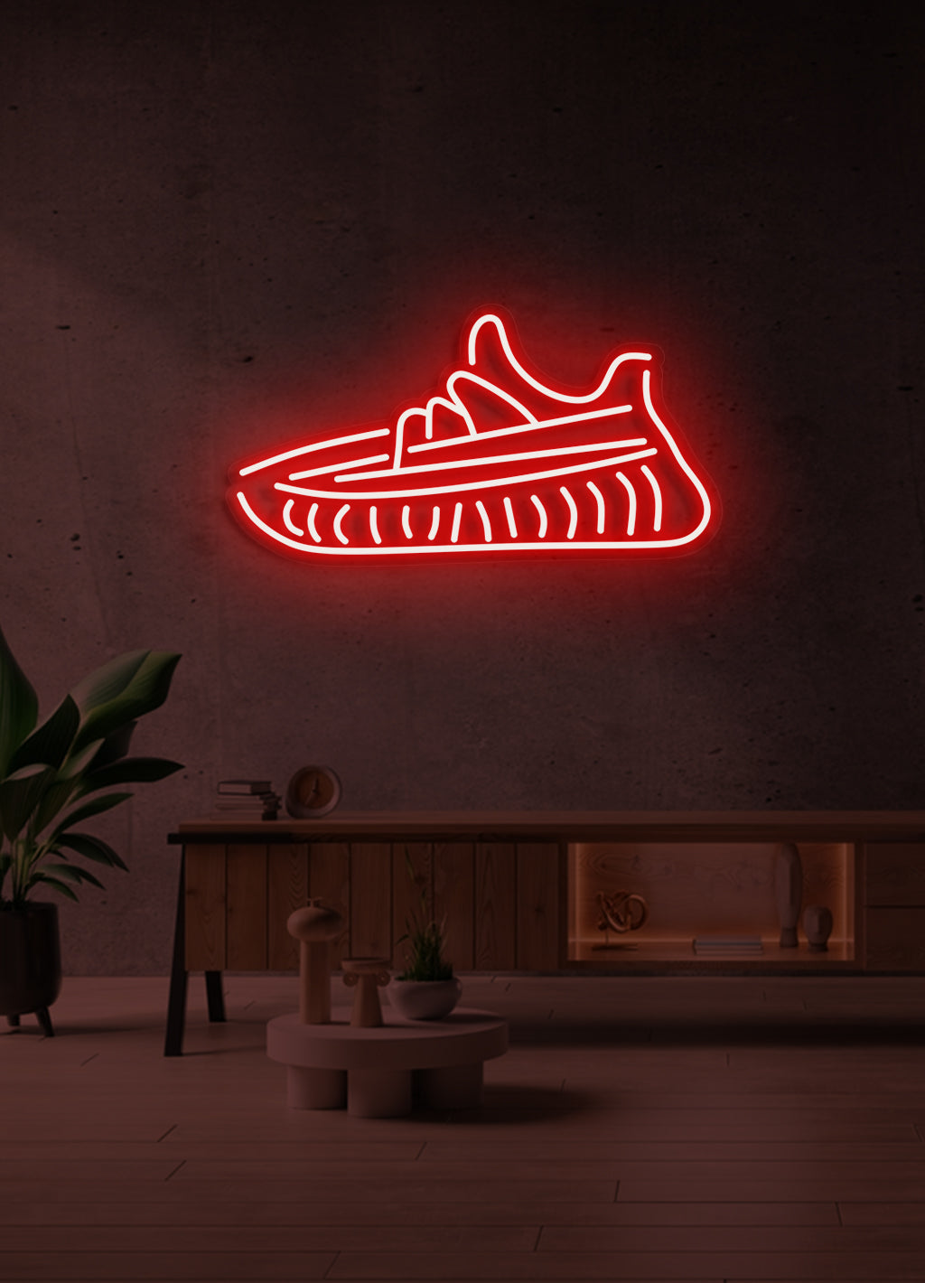 Sneaker - LED Neon skilt