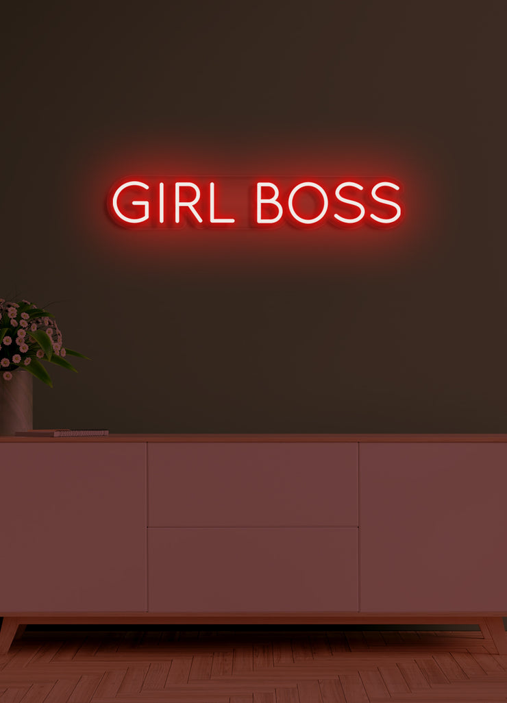 Girlboss - LED Neon skilt