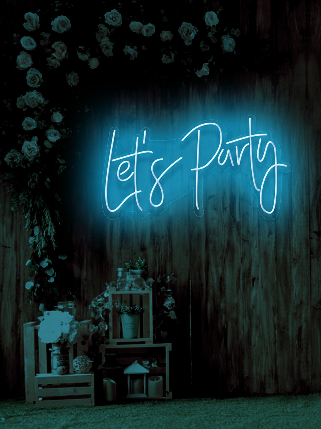 Let's party - LED Neon skilt