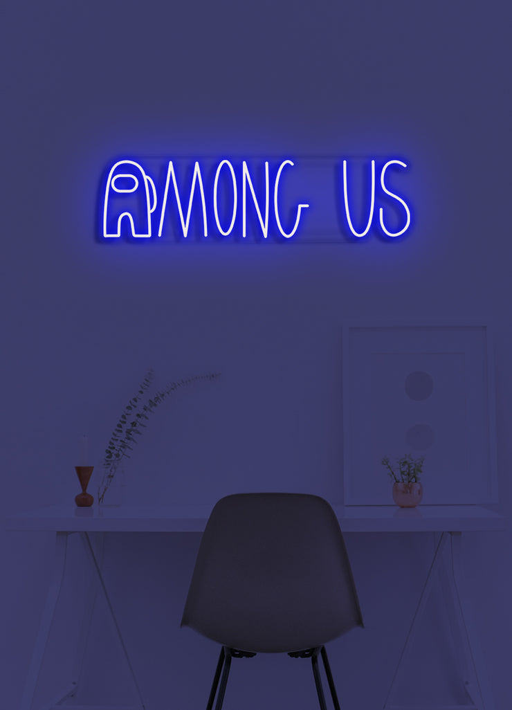 Among us - LED Neon skilt