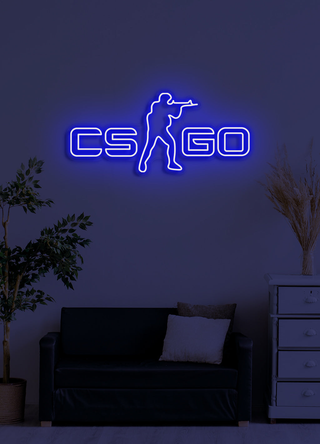 Counter Strike - LED Neonskylt