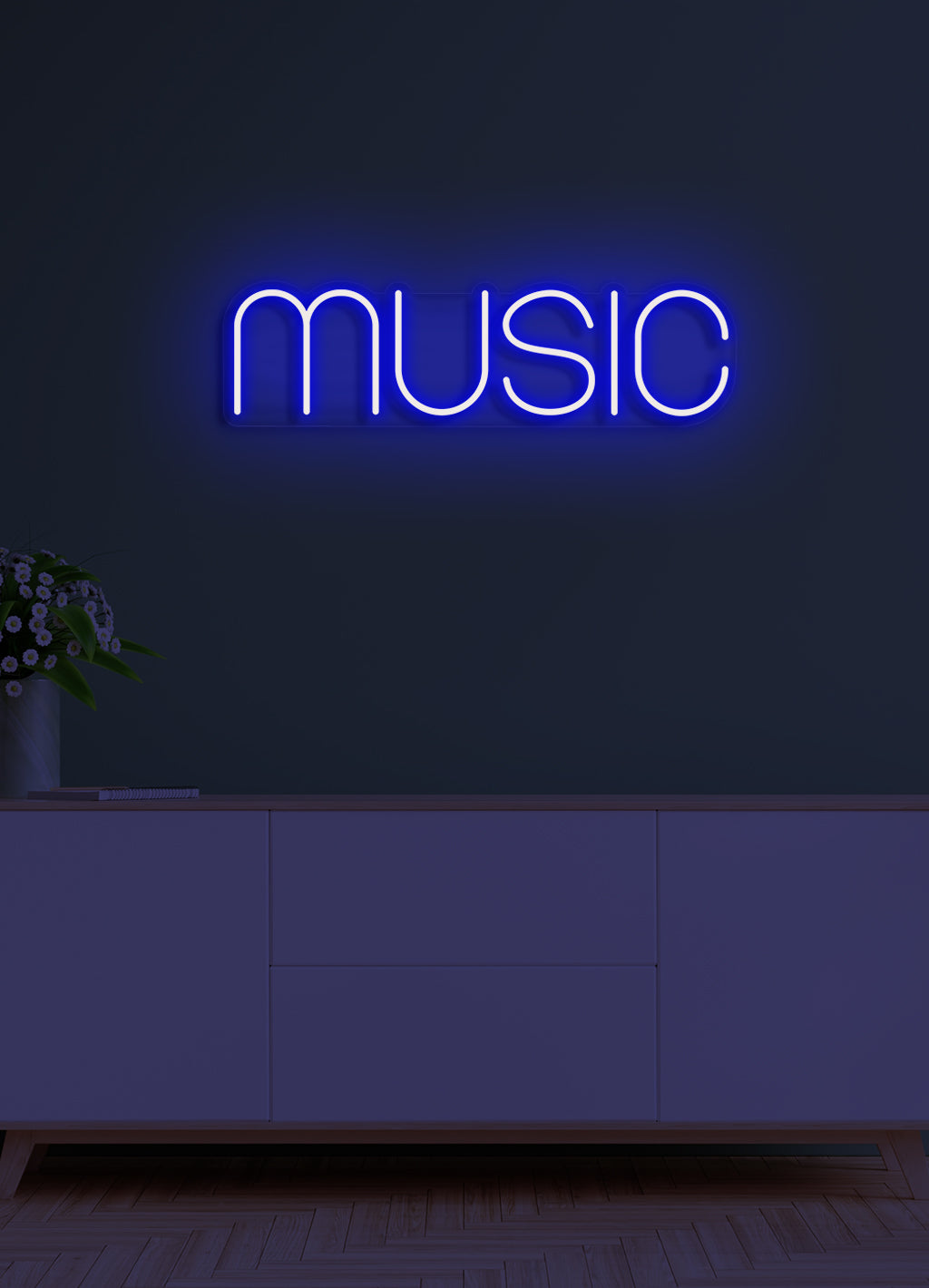 Music - LED Neon skilt