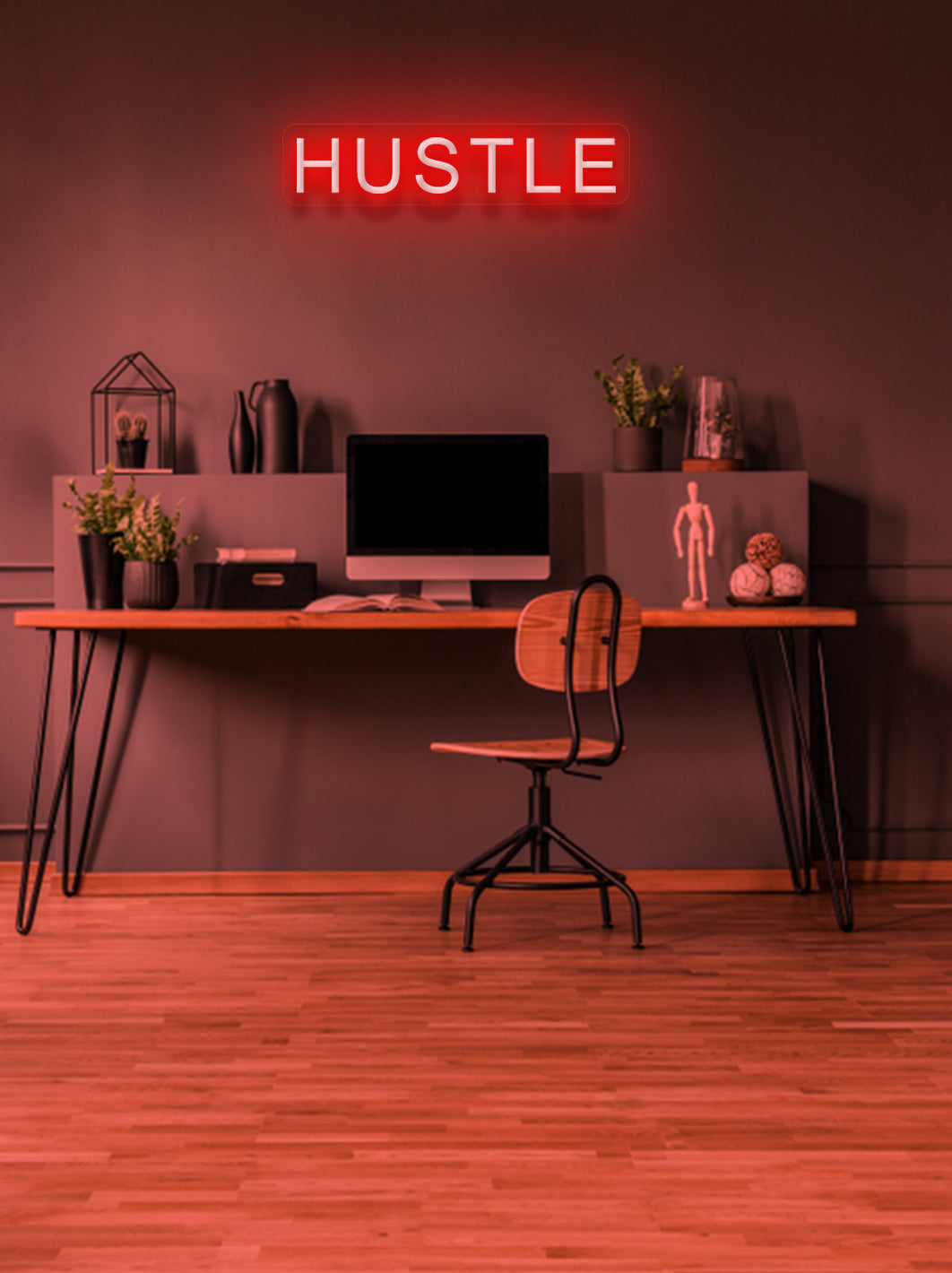 Hustle LED Neon skilt