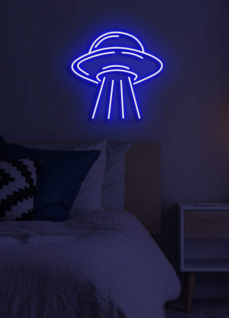 Space ship - LED Neon skilt