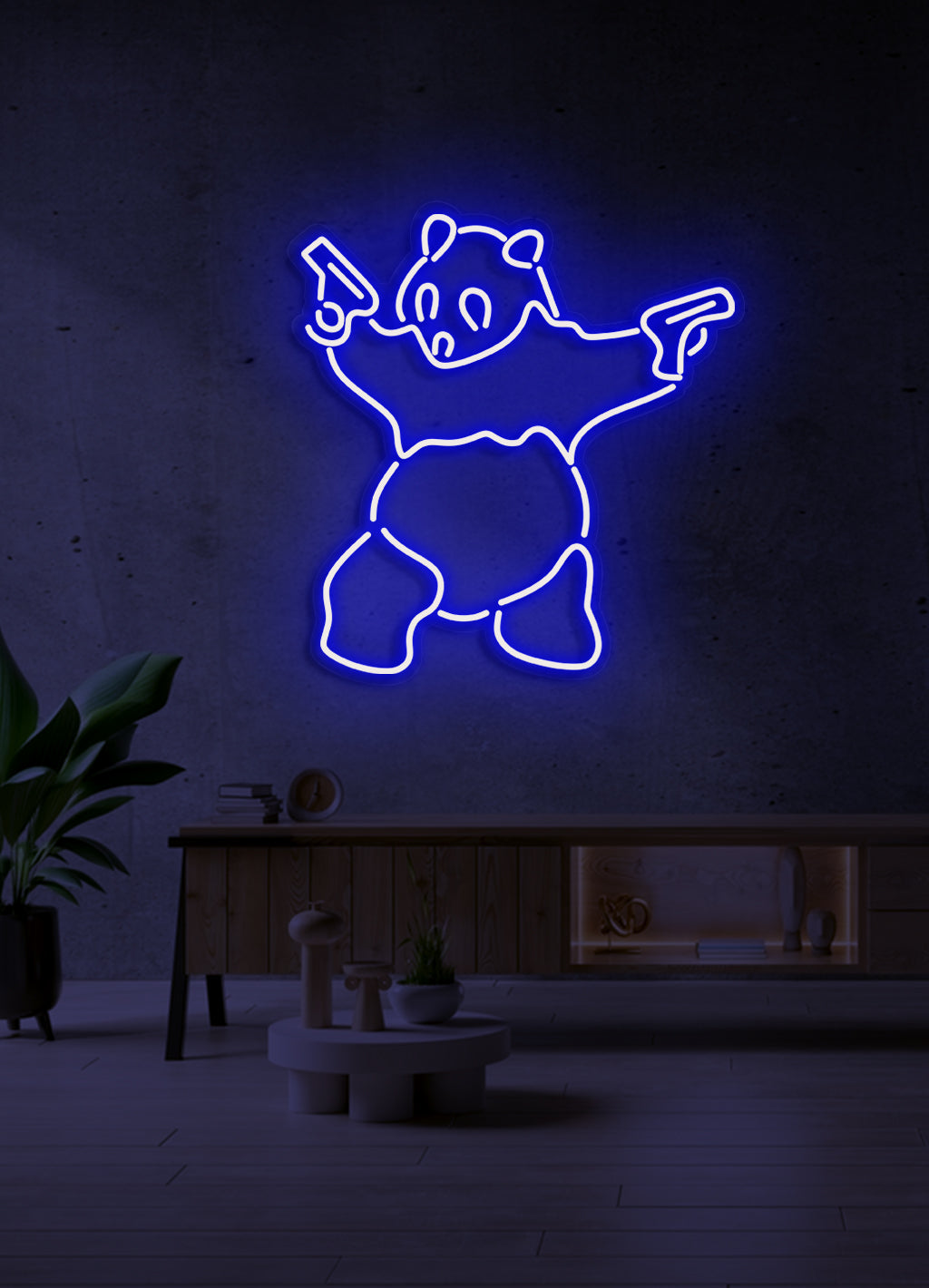 Panda - LED Neon skilt