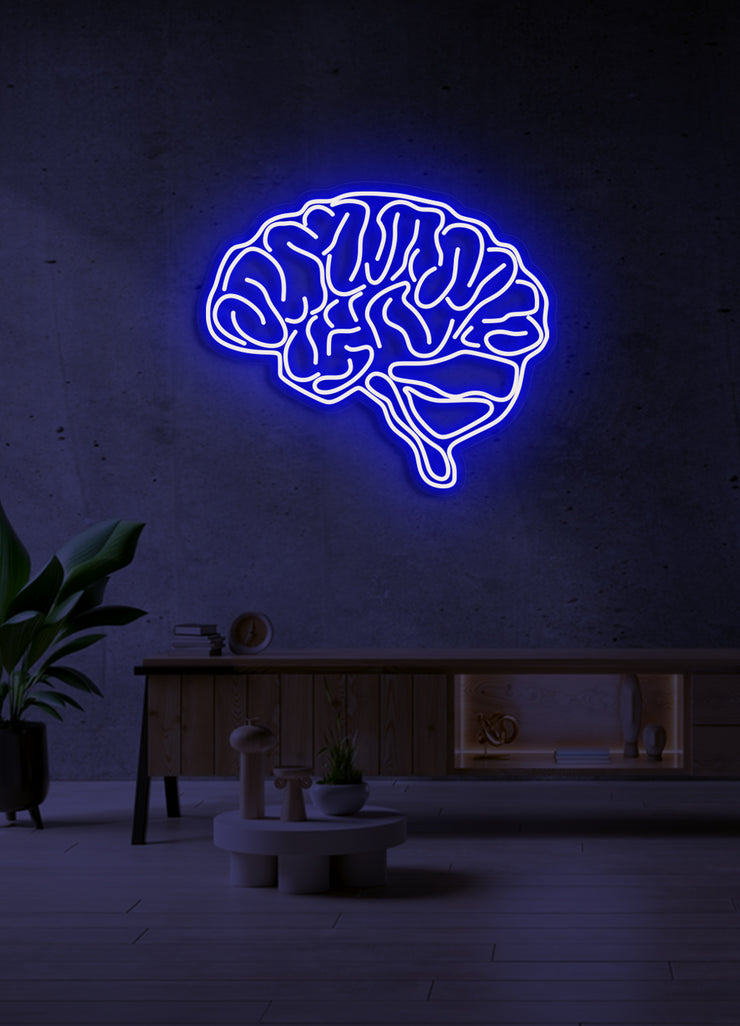 The brain - LED Neon skilt