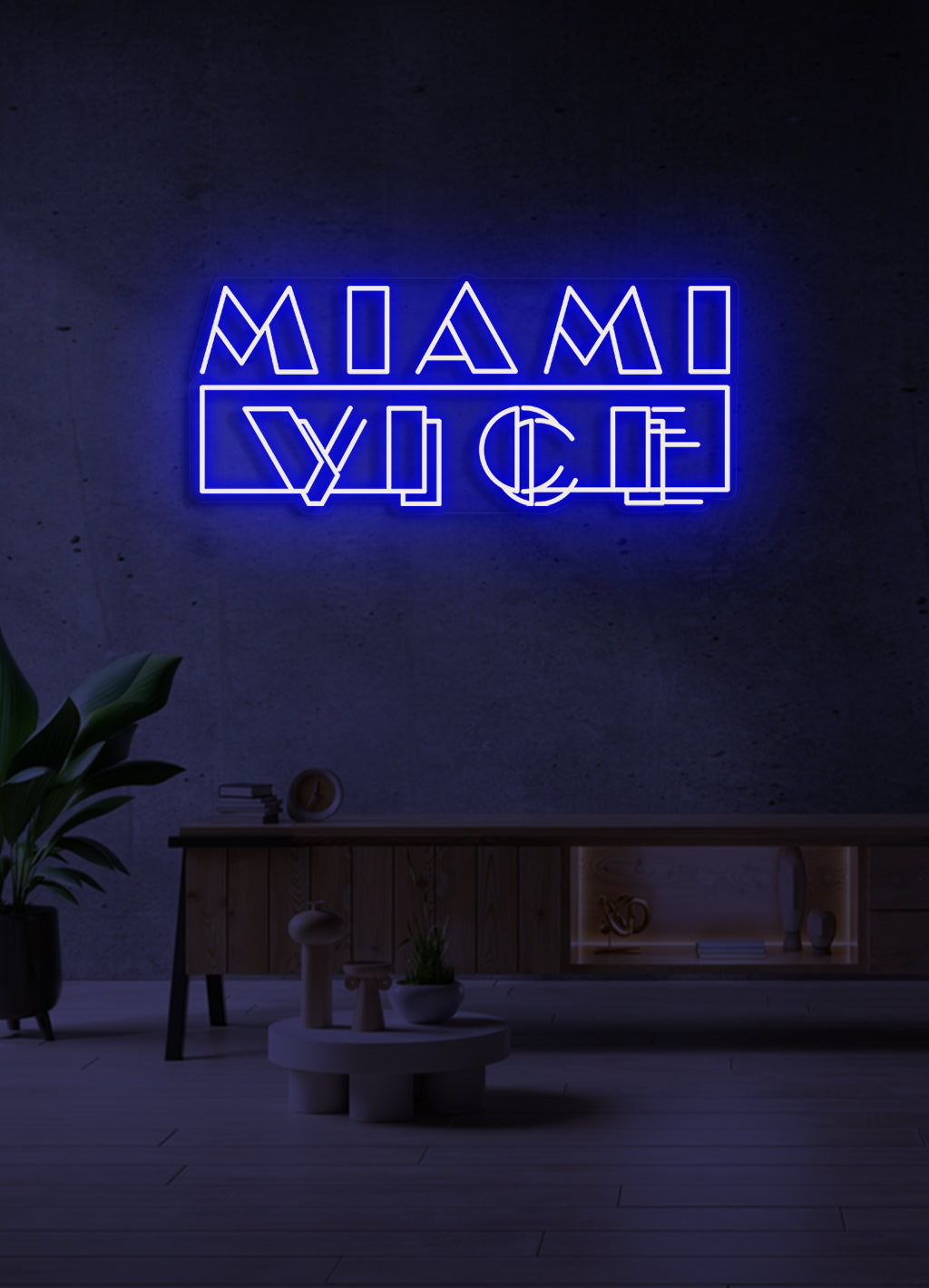 Miami Vice - LED Neon skilt