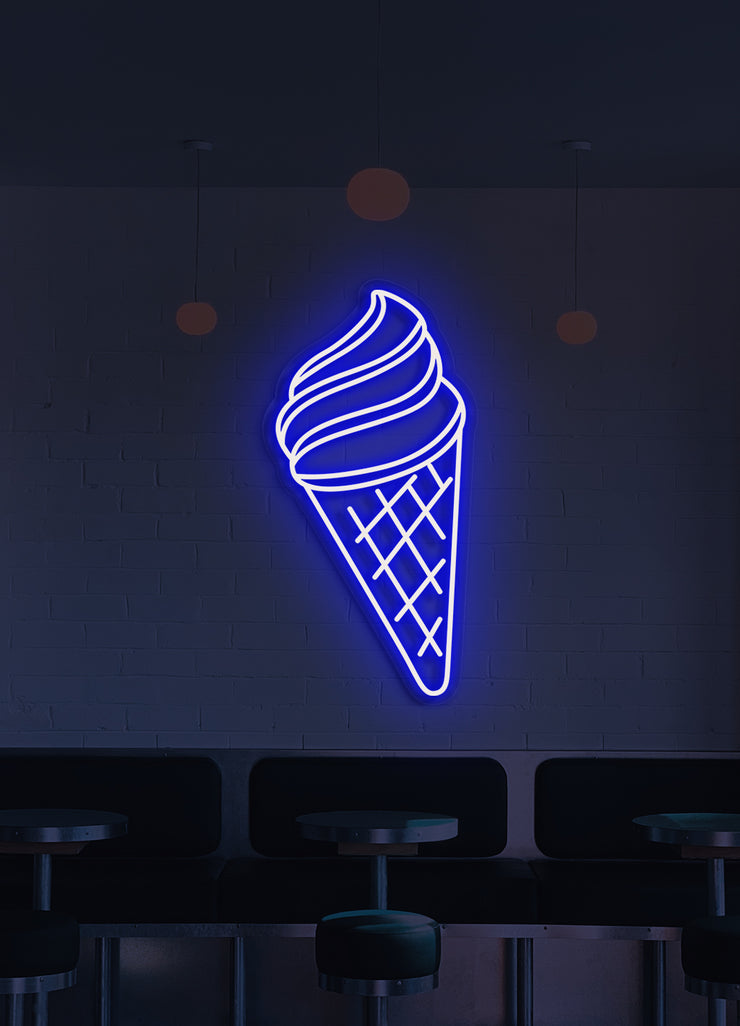Ice cream - LED Neon skilt