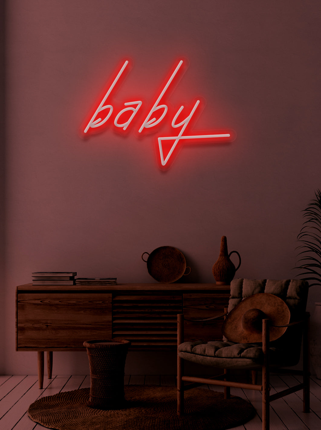 Baby - LED Neon skilt