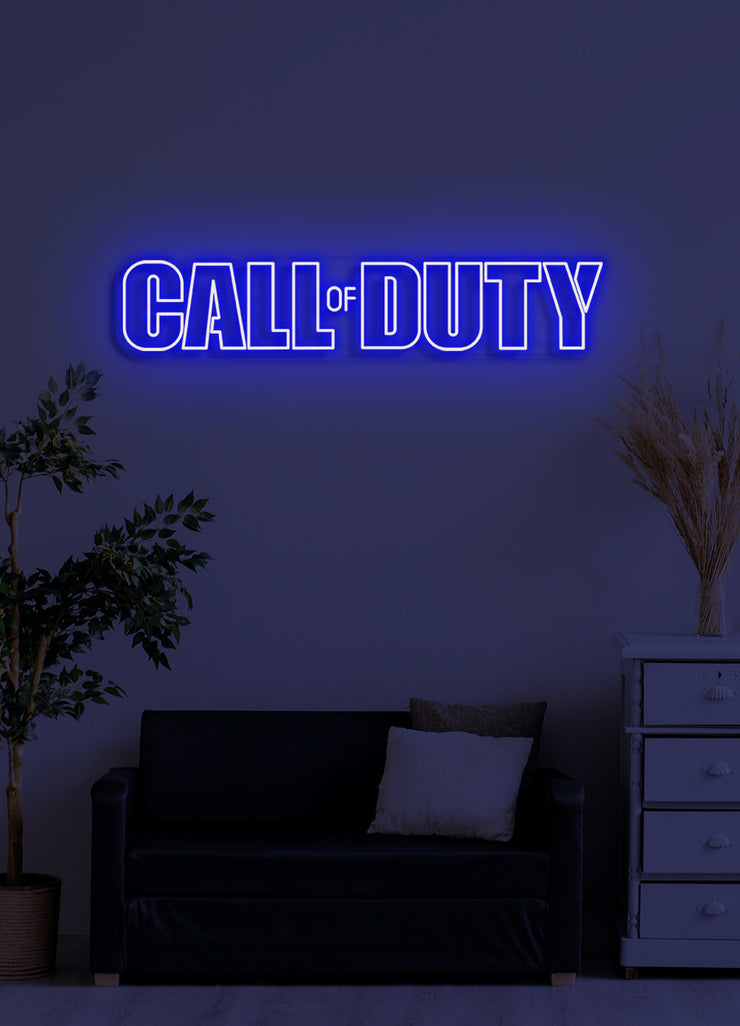 Call of Duty - LED Neon skilt