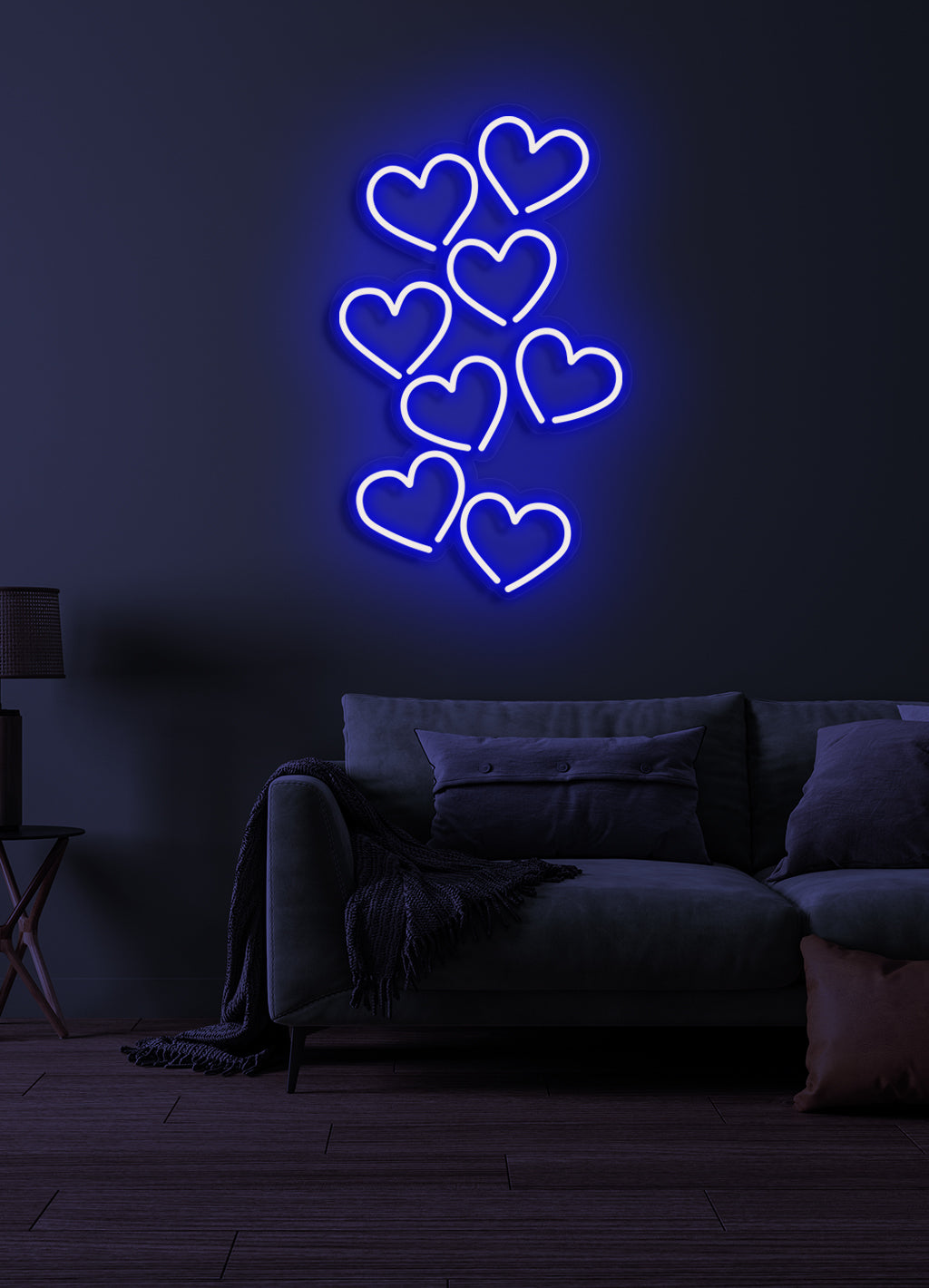 Hearts - LED Neon skilt