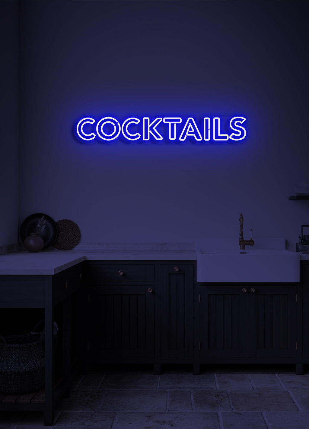 Cocktails - LED neonskylt