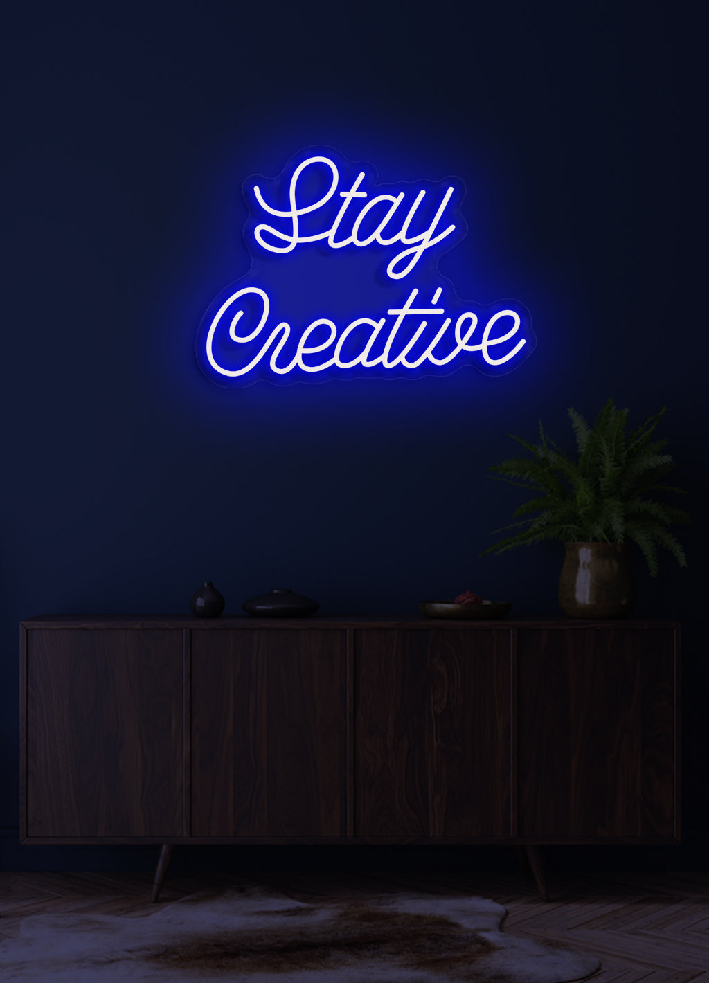 Stay creative - LED Neon skilt