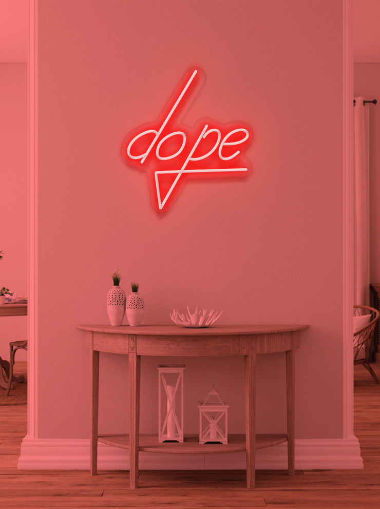 Dope - LED Neon skilt