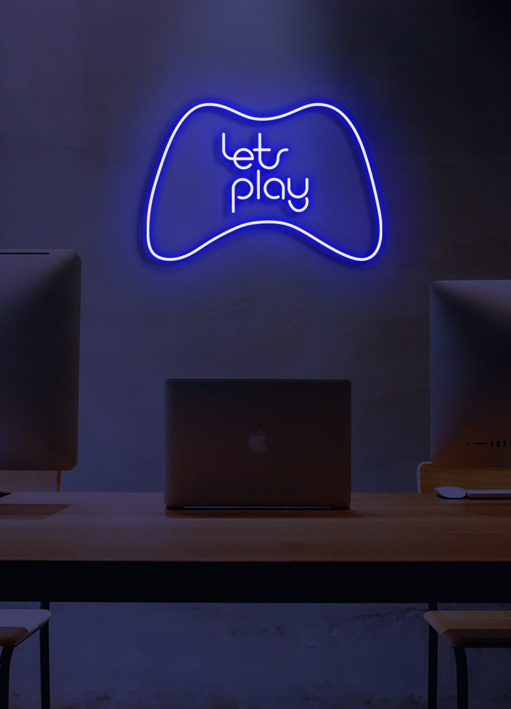 Låt oss spela - LED Neon skilt