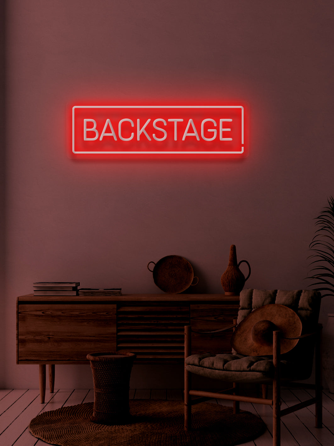 Backstage - LED Neon skilt