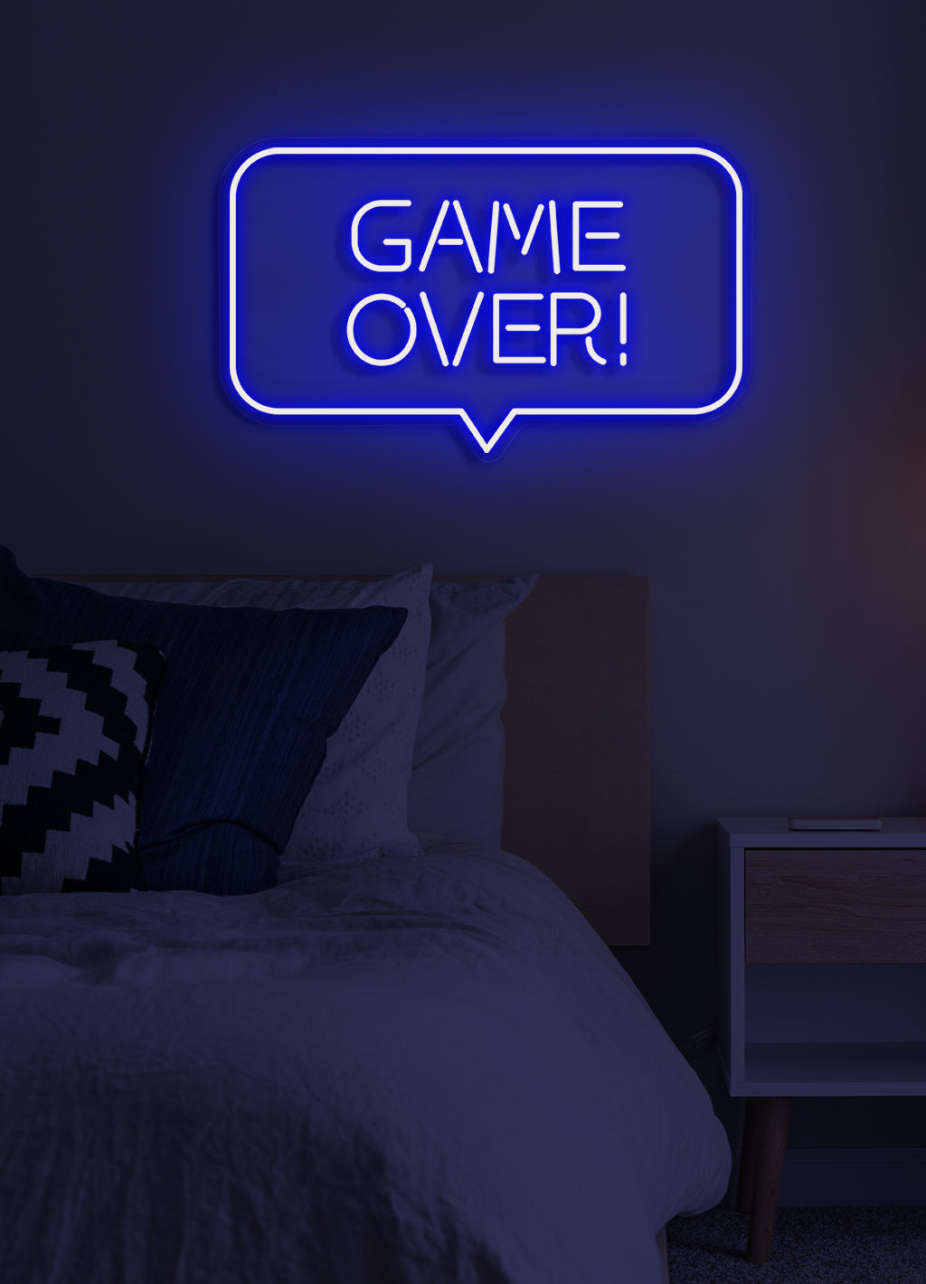 Game over - LED Neon skilt