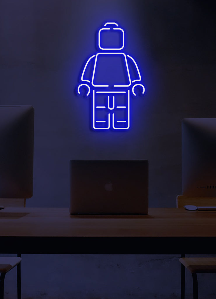 LEGO man - LED Neon skilt