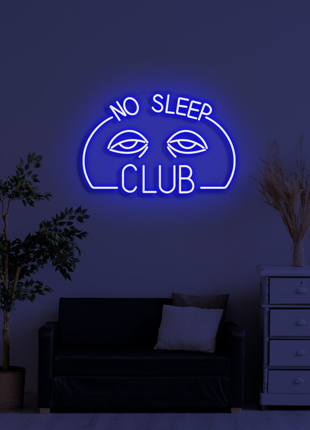 No sleep club - LED Neon skilt