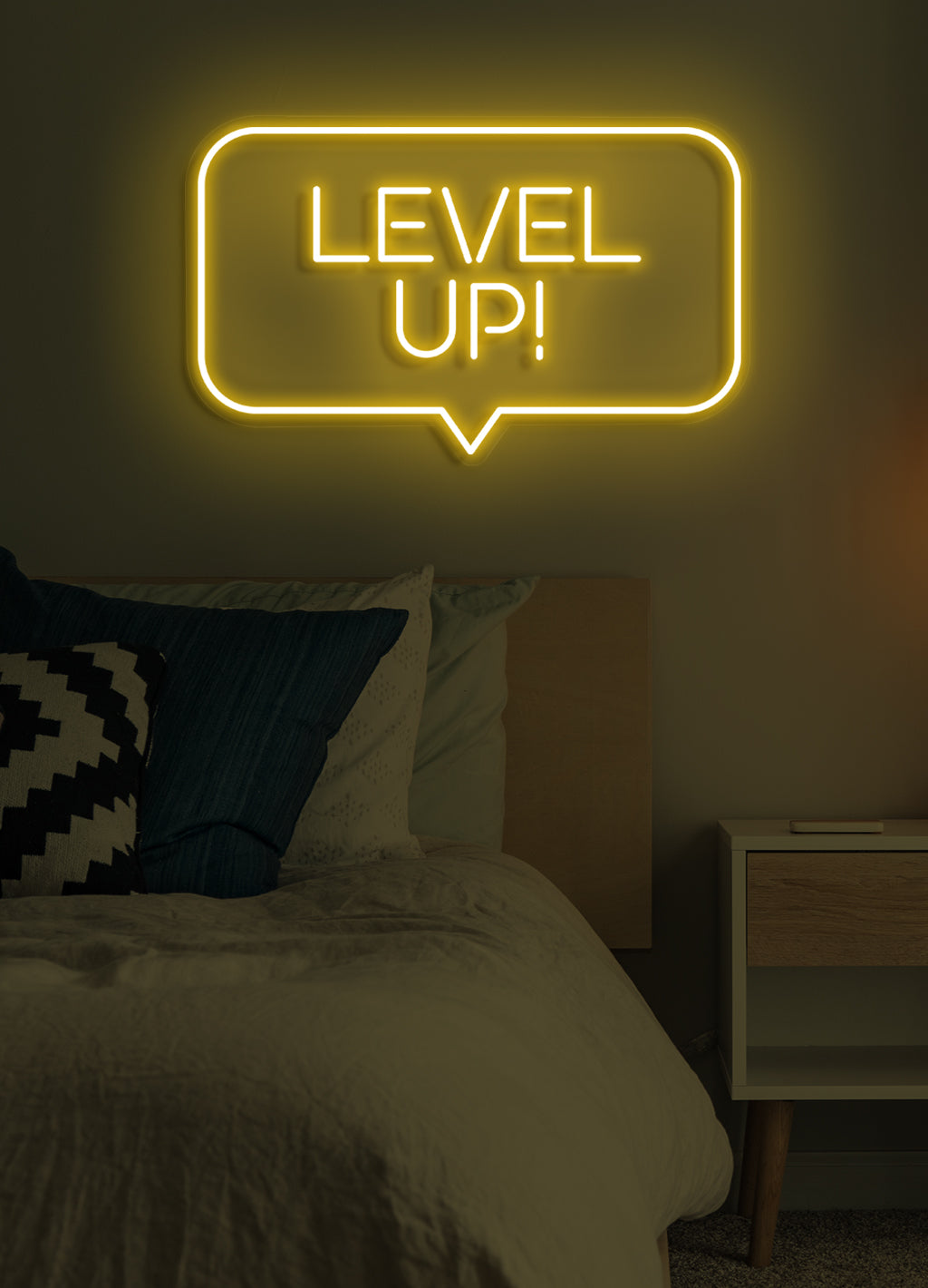 Level up! - LED Neon skilt