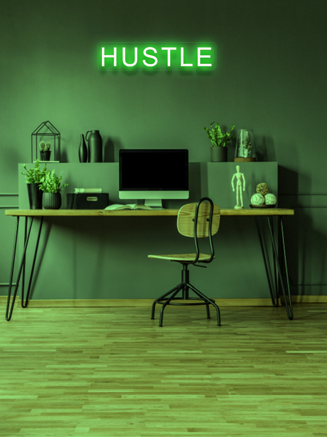 Hustle LED Neon skilt