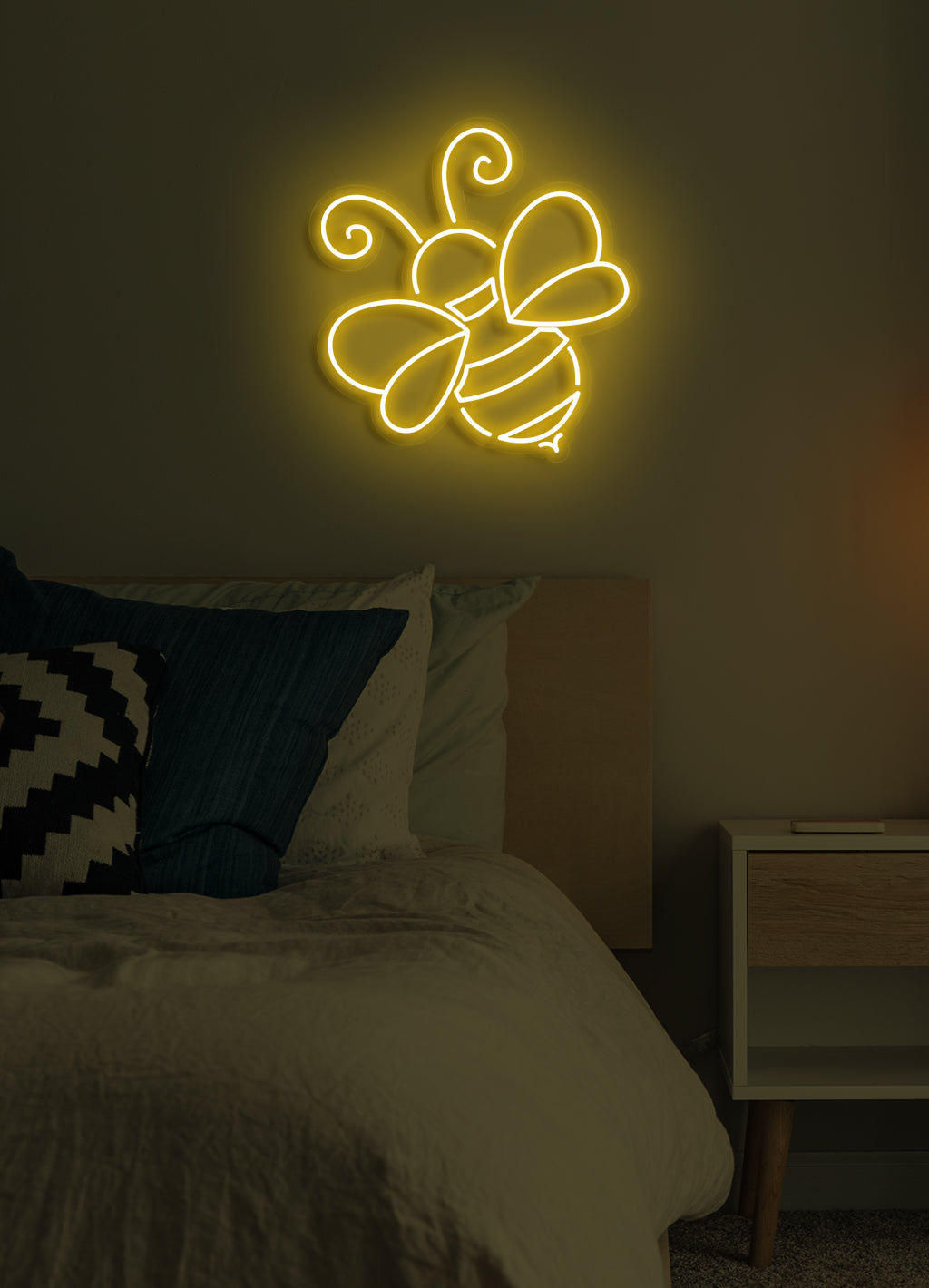 Bee - LED neonskylt