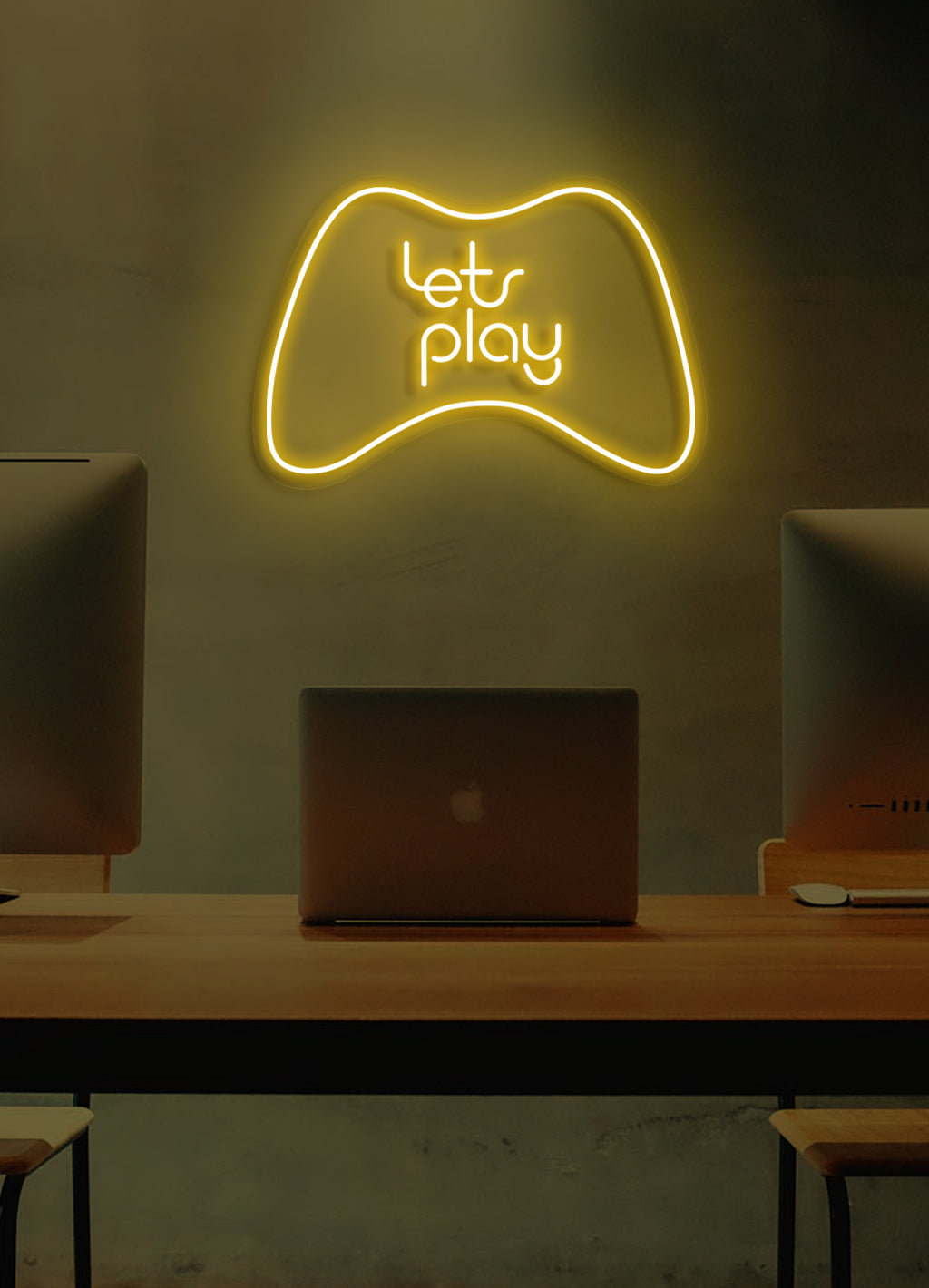 Låt oss spela - LED Neon skilt
