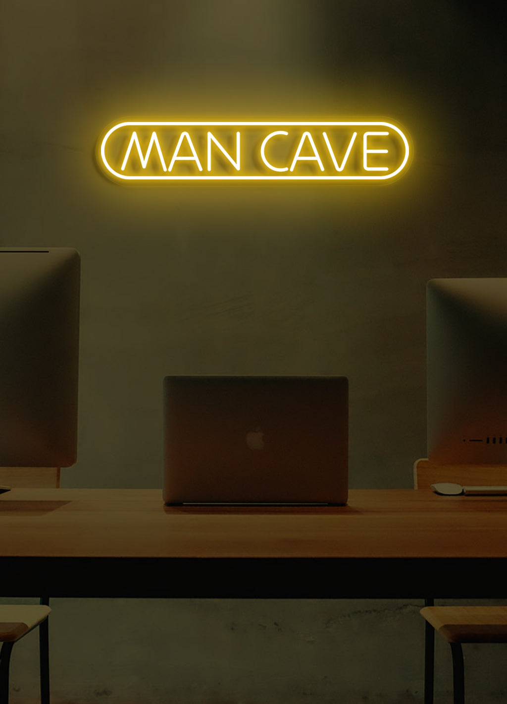 Man cave - LED Neon skilt