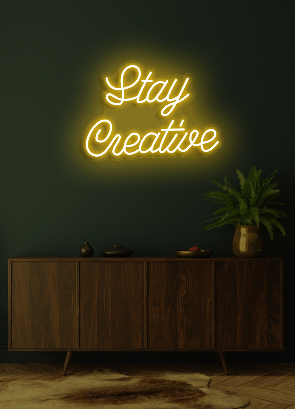 Stay creative - LED Neon skilt