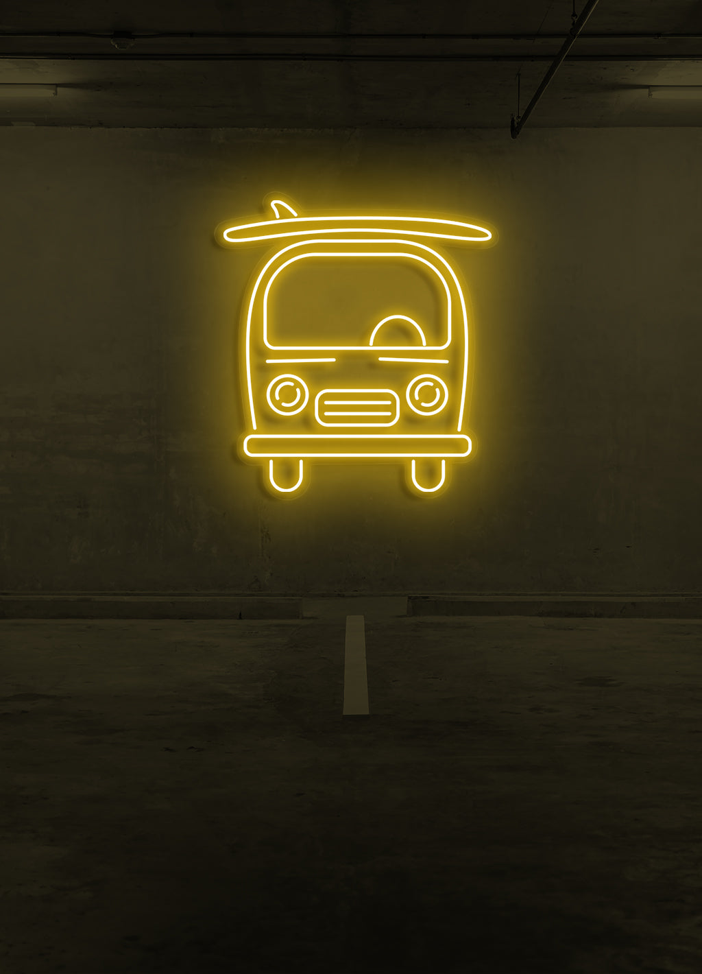 Surf van - LED Neon skilt