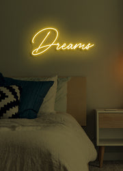 Dreams - LED Neon skilt