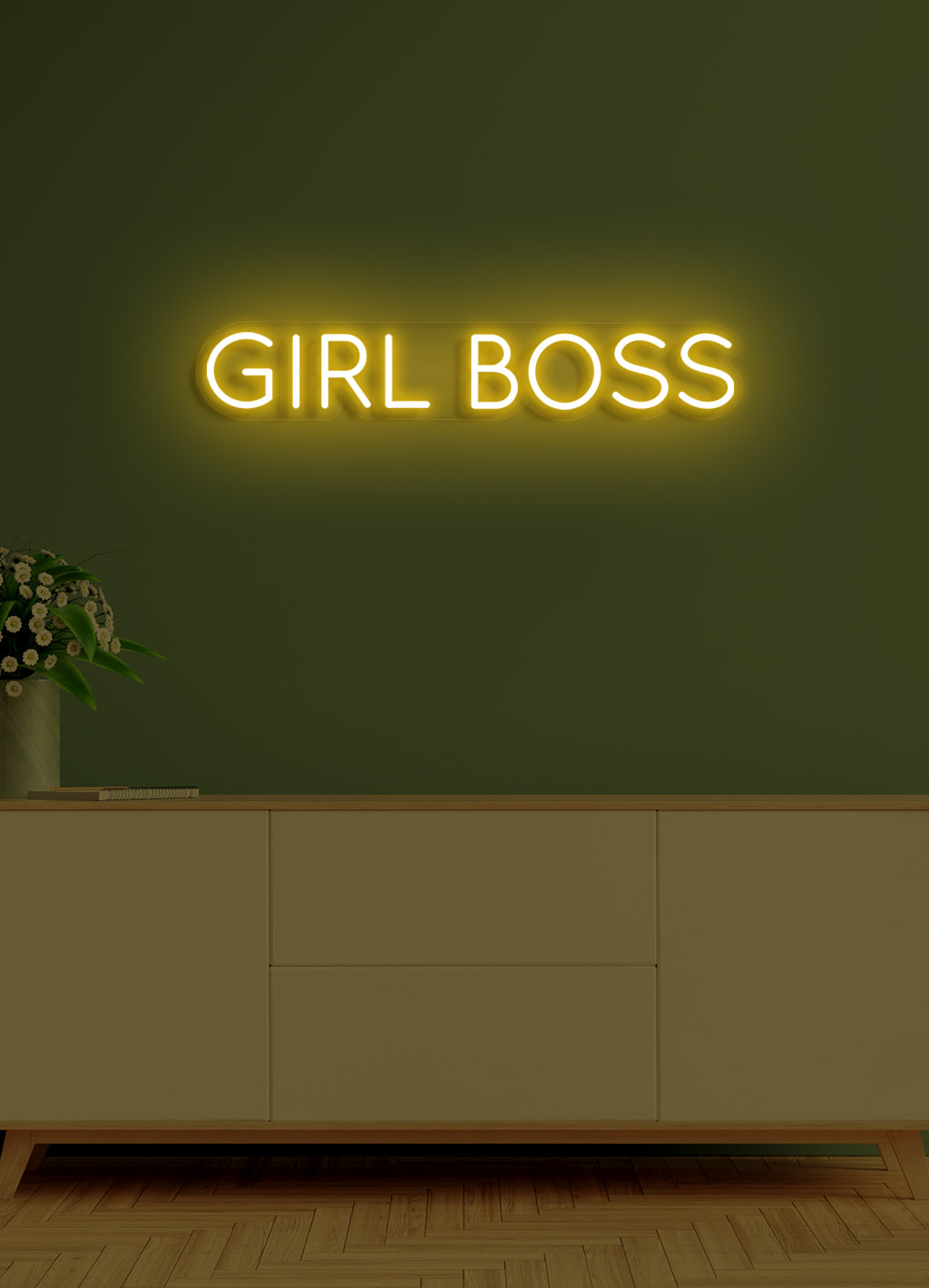 Girlboss - LED Neon skilt