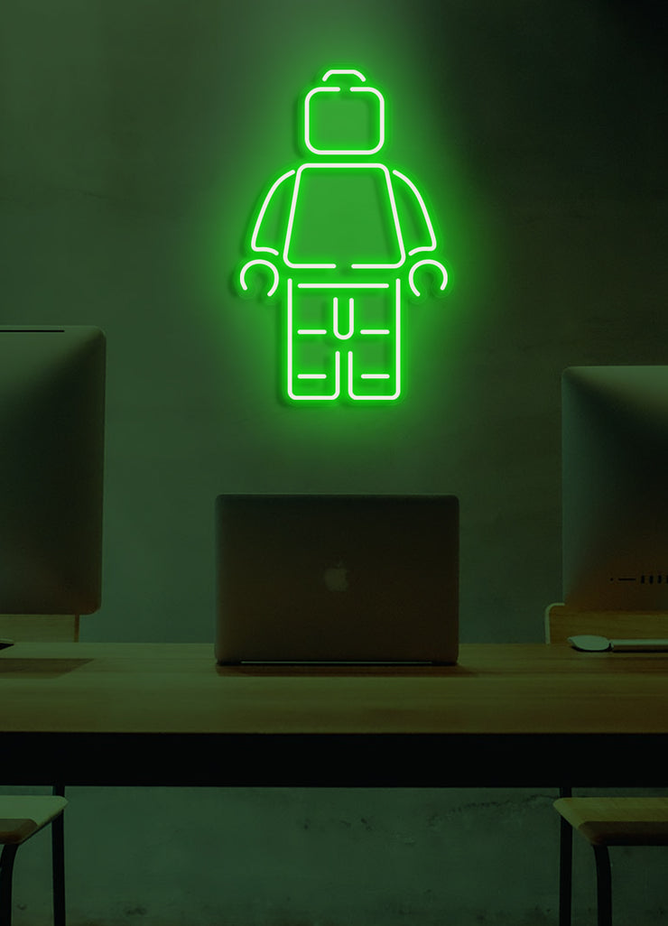 LEGO man - LED Neon skilt