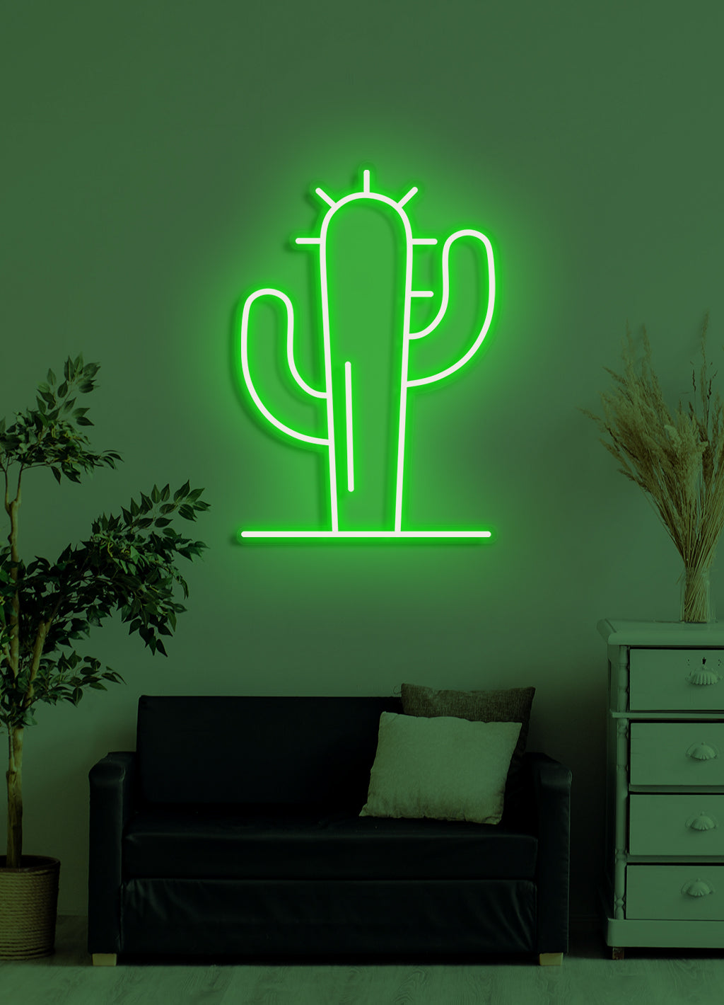 Cactus - LED Neon skilt