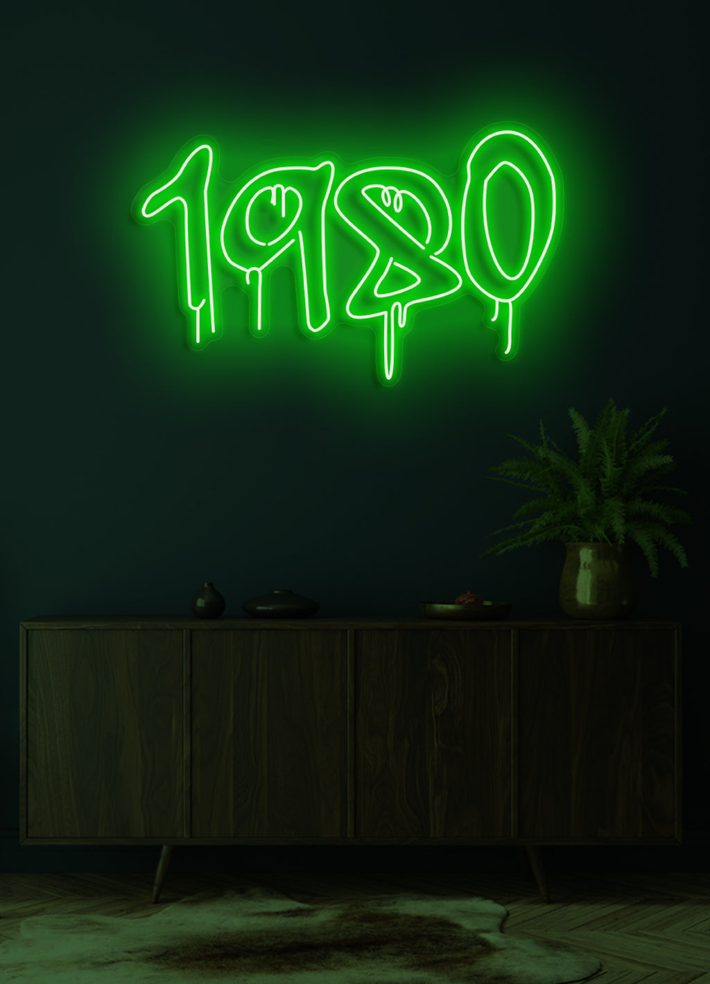 1980 - LED Neon skilt