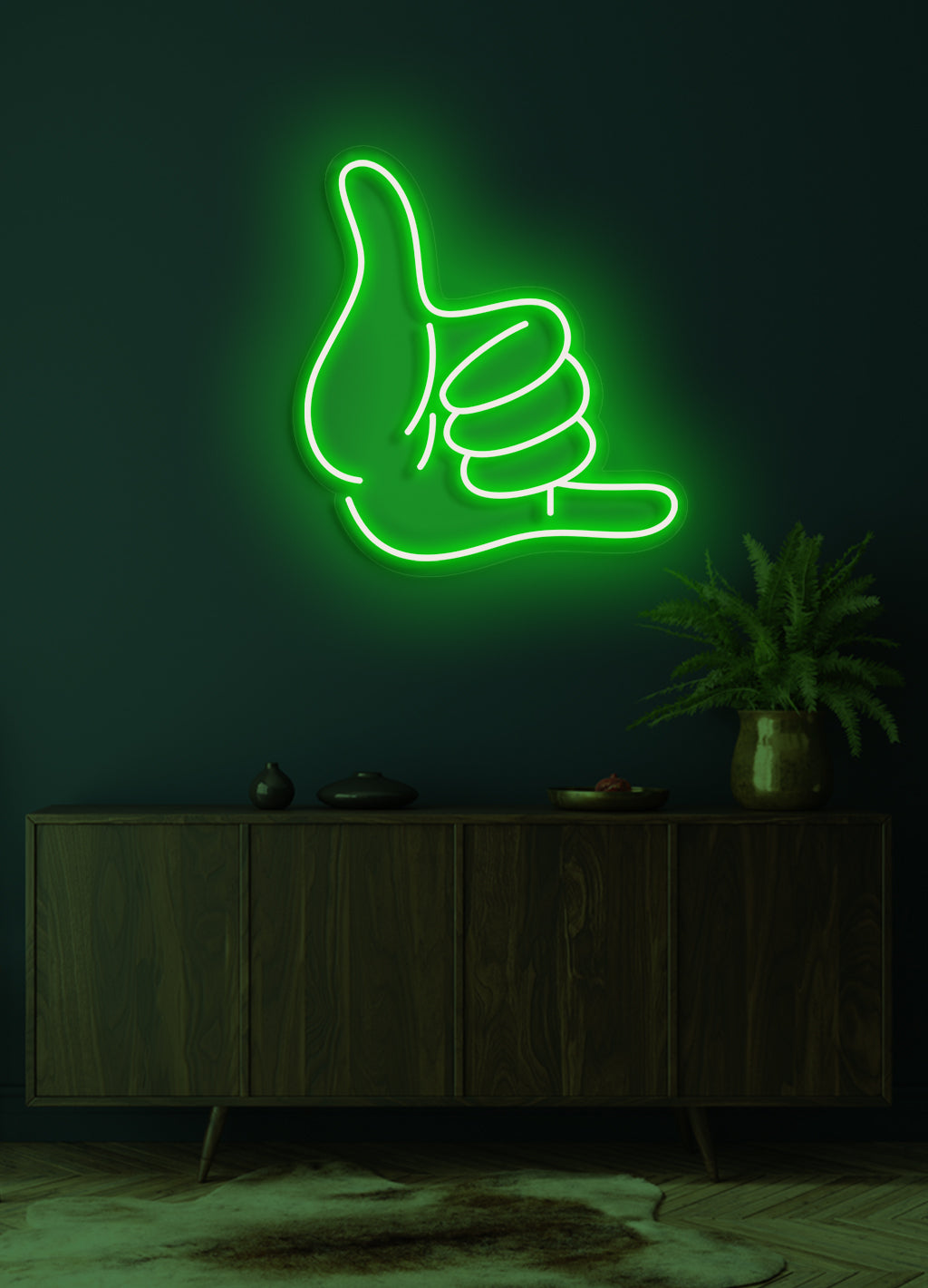 Hang loose - LED Neon skilt