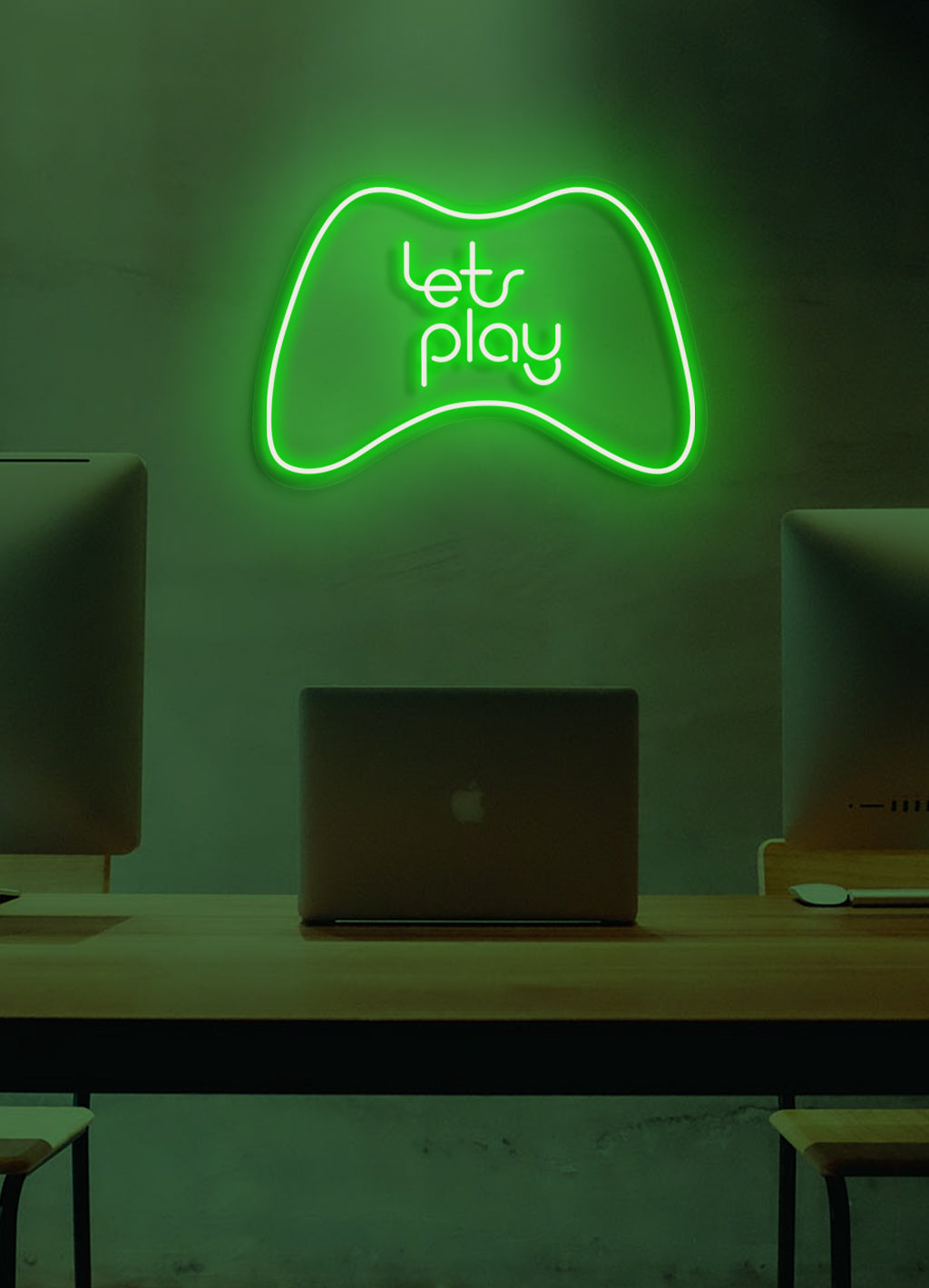Låt oss spela - LED Neon skilt