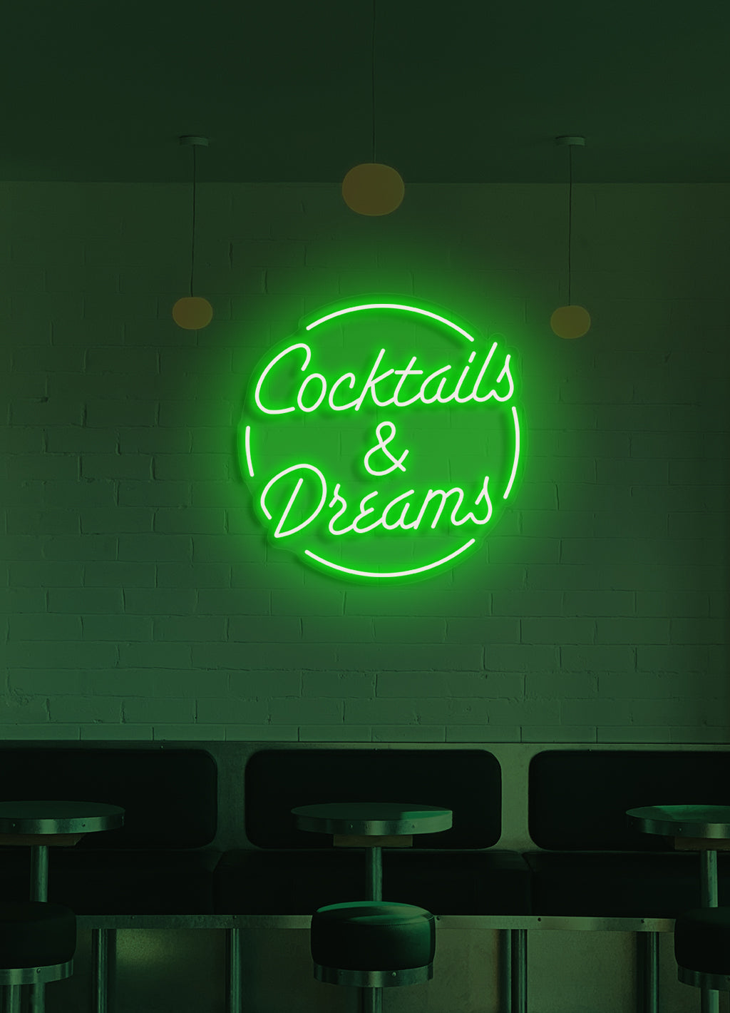 Cocktails & dreams - LED Neon skilt