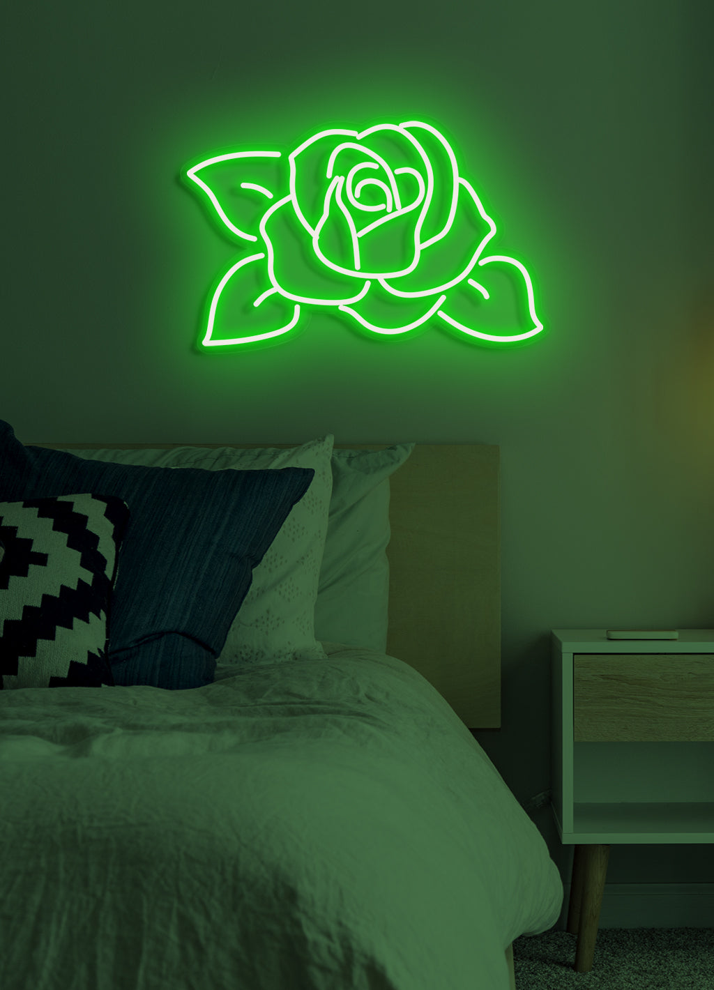 Rose - LED neonskylt