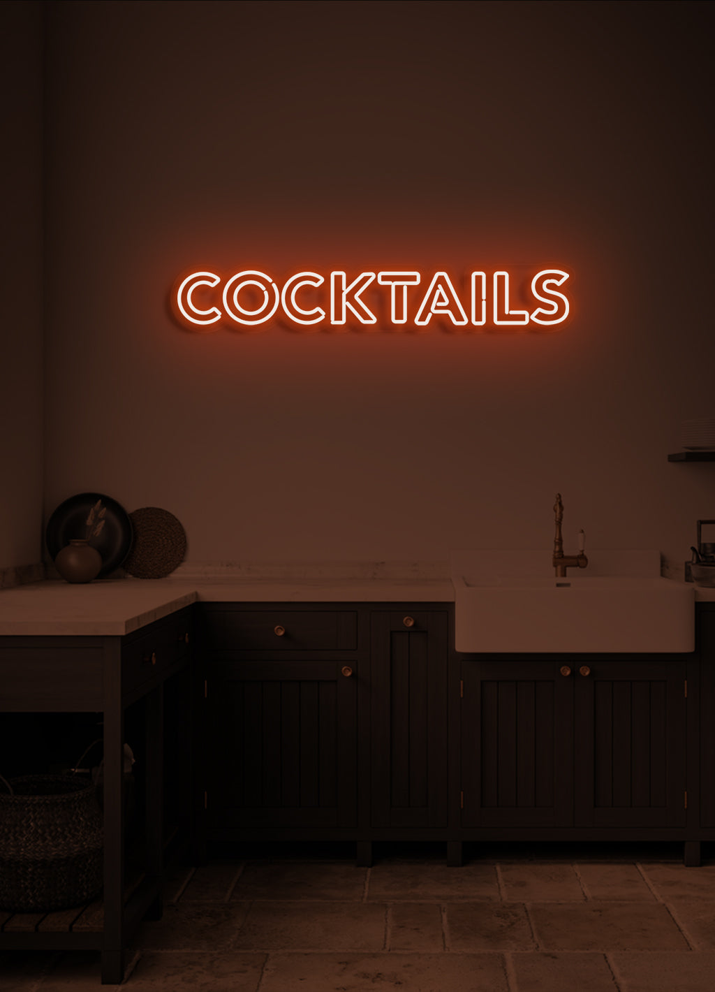Cocktails - LED neonskylt