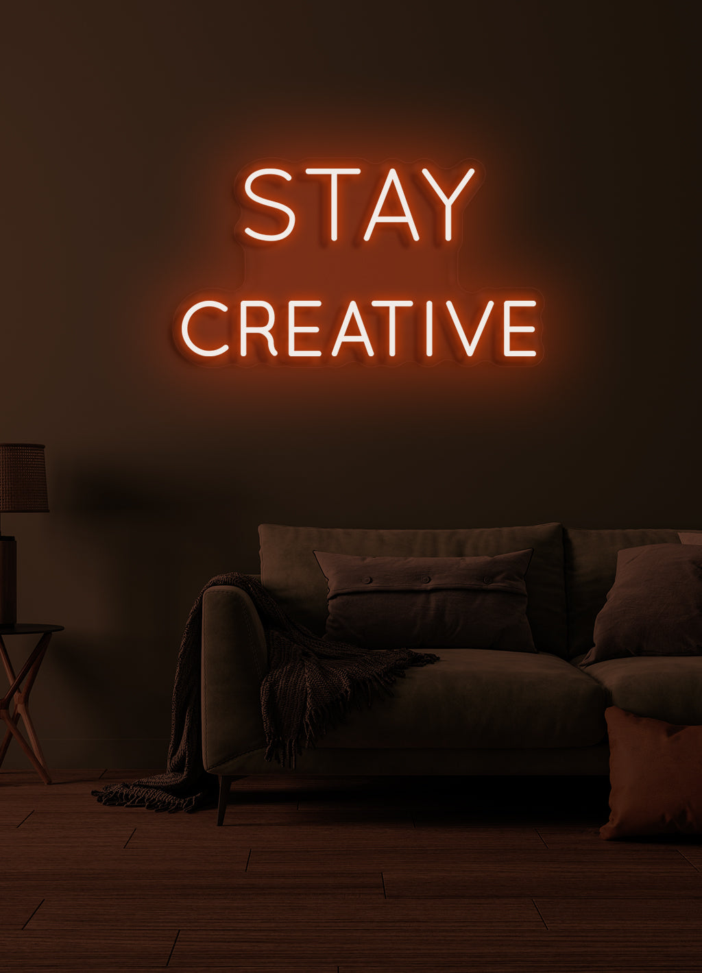 Stay creative - LED Neon skilt