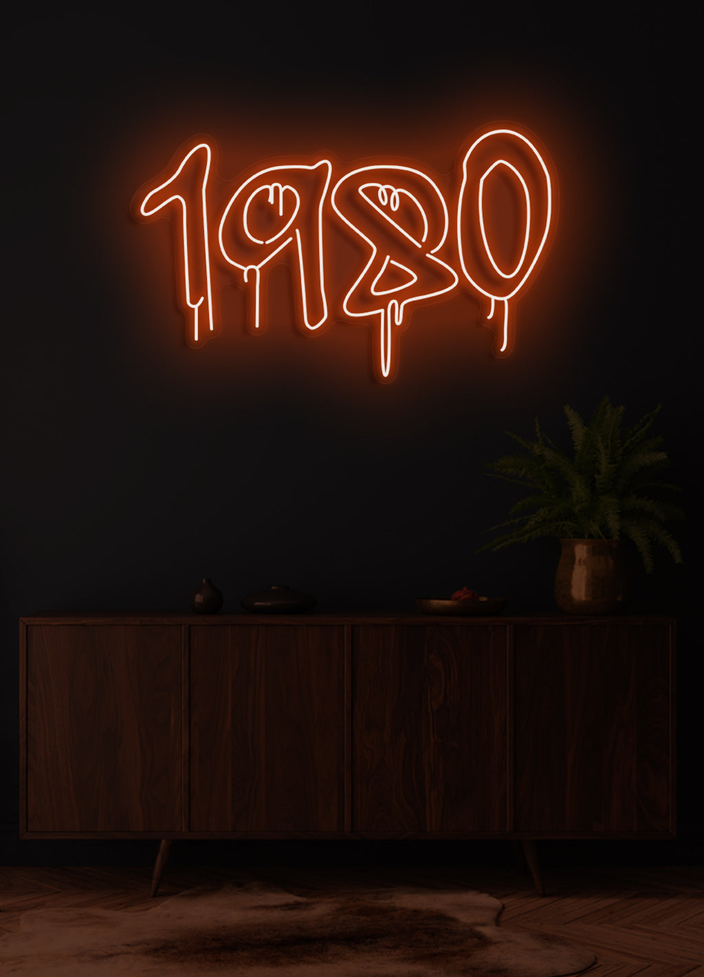 1980 - LED Neon skilt